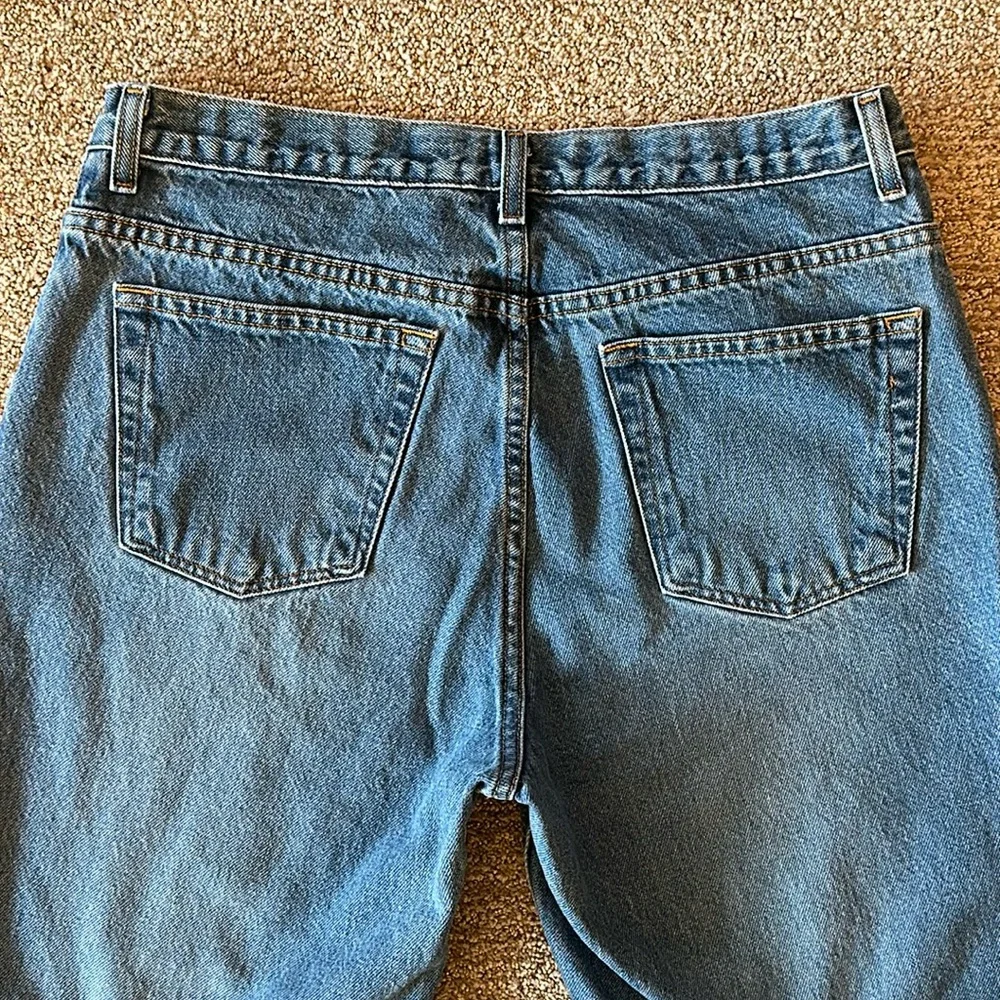 Vintage GAP Factory Bootcut Jeans Sz 14 Long 34L 100% Cotton VG/EUC - Picture 4 of 9